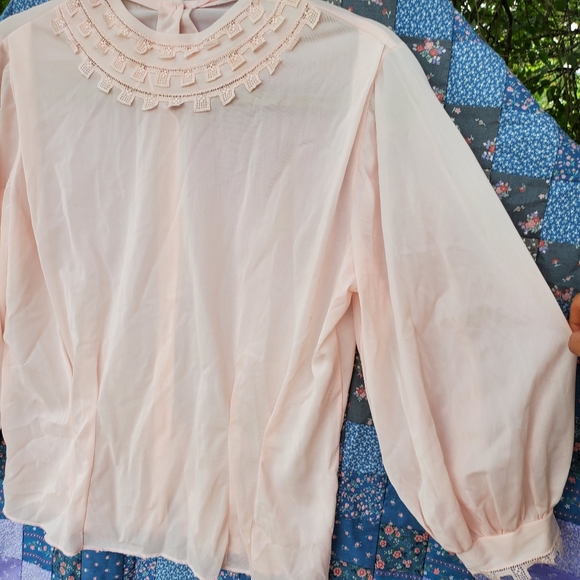 Vintage Other - Vintage 1940s Pajama Top Bed Jacket